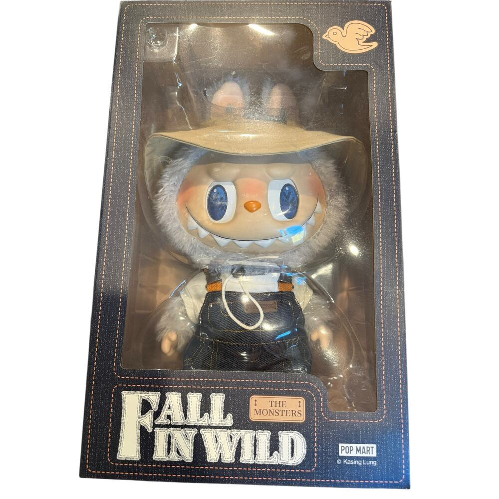 Authentic POP MART Labubu The Monsters "Fall In Wild" 400% Vinyl Plush Doll - Picture 3 of 4